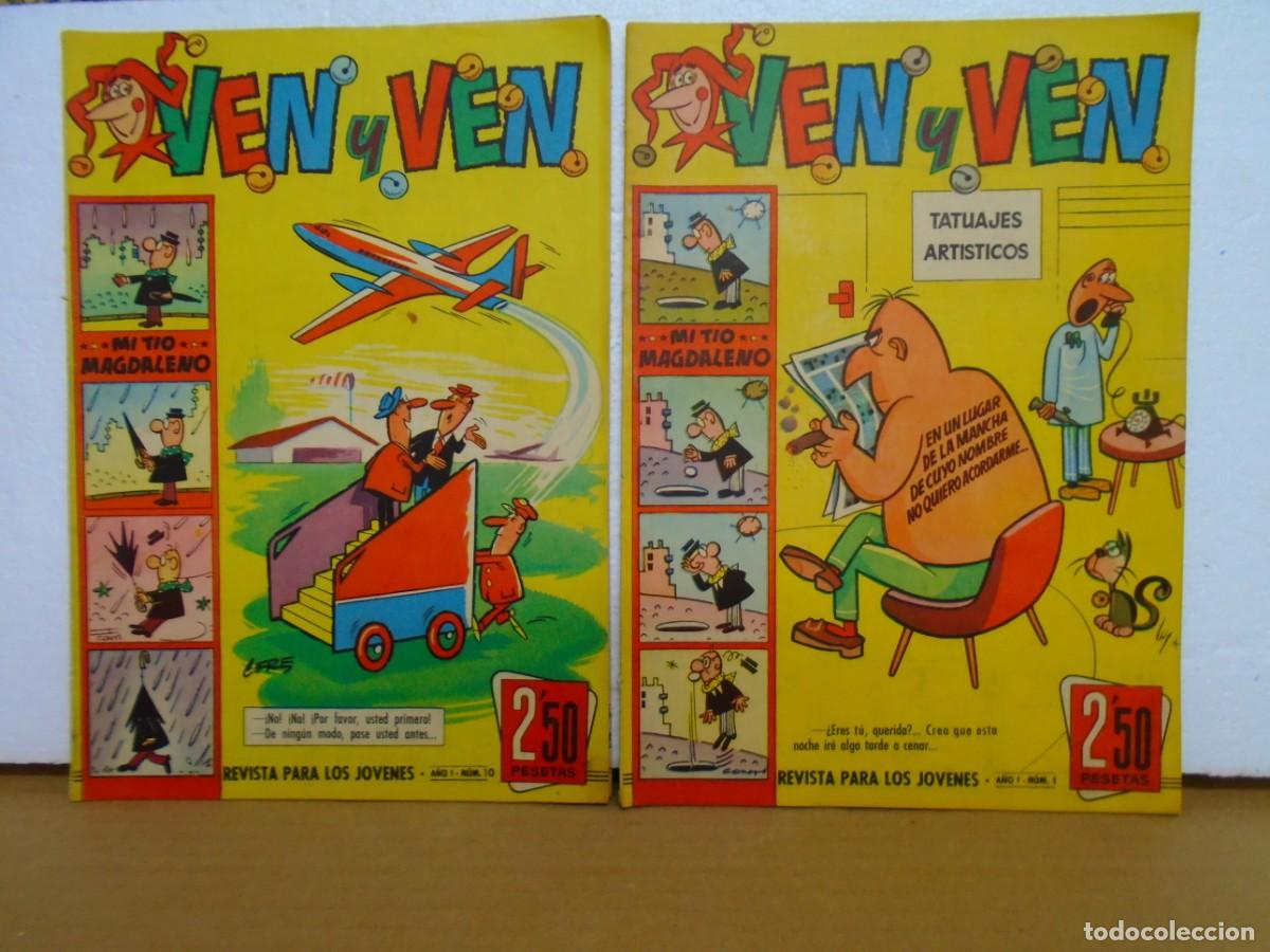 Tebeos: VEN Y VEN.EDITORIAL BRUGUERA.N&ordm; 1-10(1959)