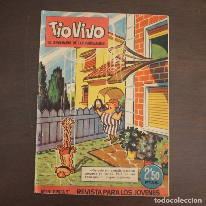 Tebeos: TIO VIVO 19 EPOCA 2 ESCOBAR IBA&Ntilde;EZ CIFRE SEGURA SCHMIDT&hellip; TIOVIVO BRUGUERA 1961 Cuerpo desprendido de