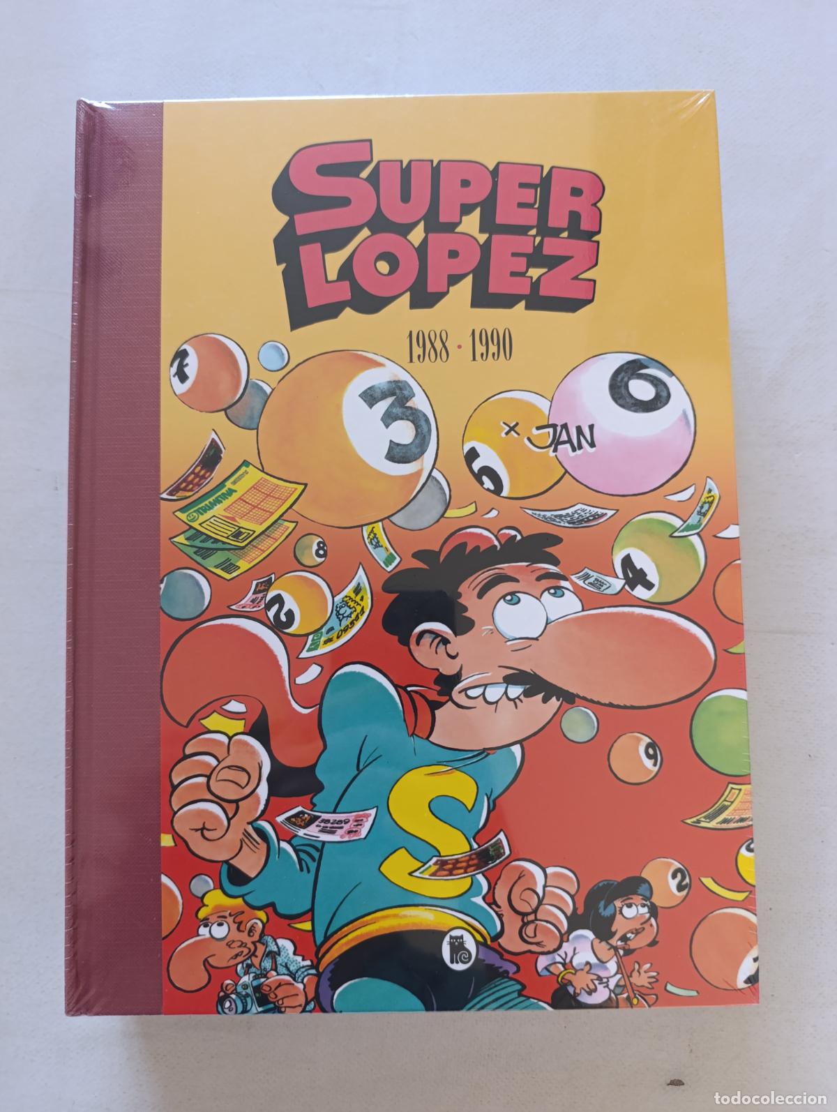 Tebeos: SUPER LOPEZ - 1988 - 1990 - EDICION COLECCIONISTA - JAN - TAPA DURA - BRUGUERA - NUEVO (372)