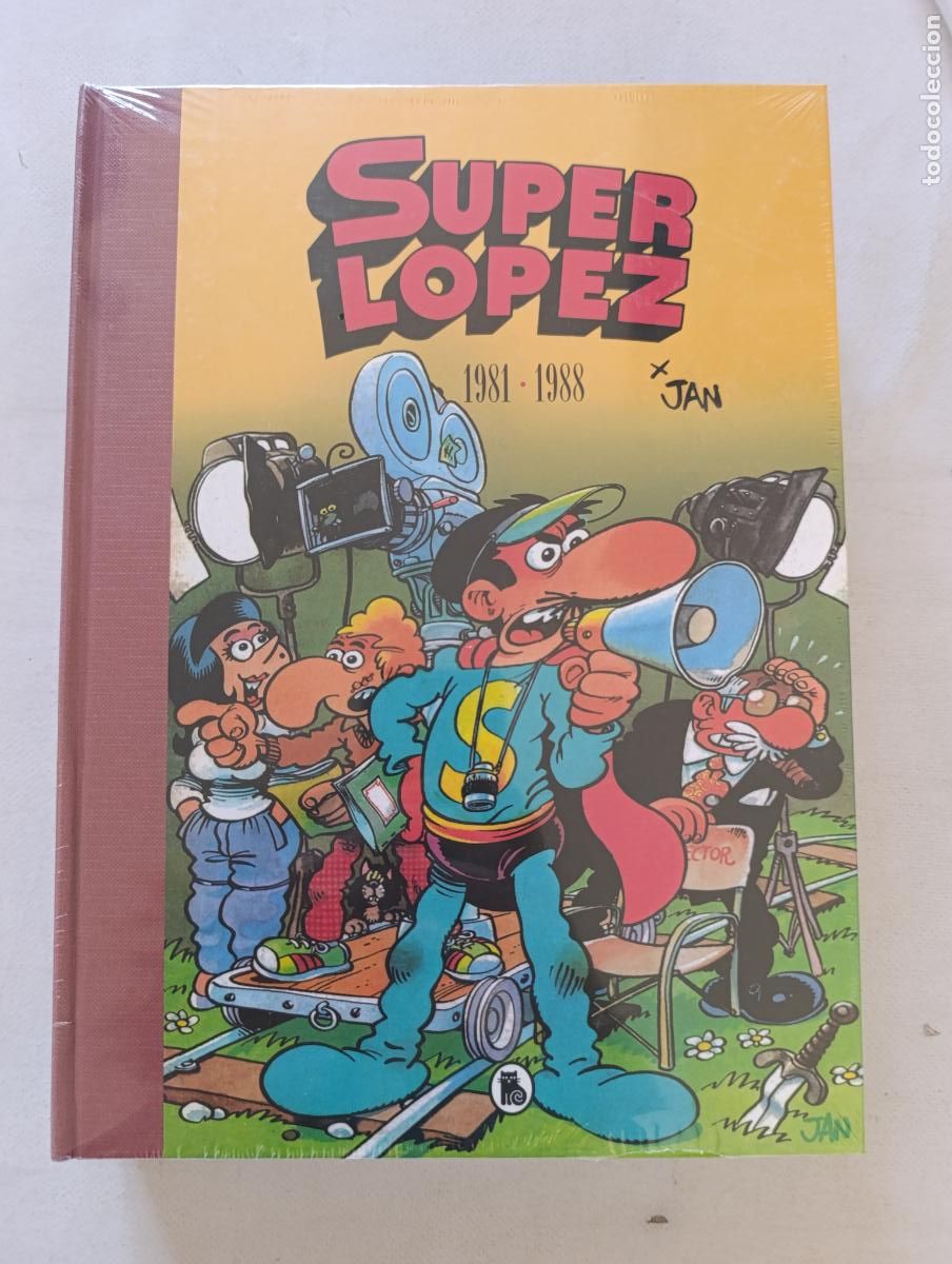 Tebeos: SUPER LOPEZ - 1981 - 1988 - EDICION COLECCIONISTA - JAN - TAPA DURA - BRUGUERA - NUEVO (251w)