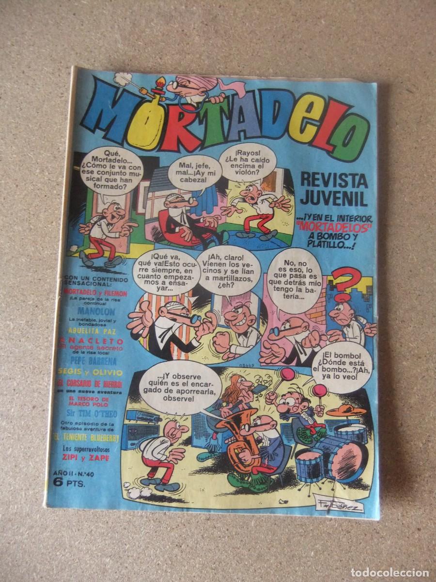 Tebeos: MORTADELO N&ordm; 40 CON BILLETES DE MORTADELO EDITORIAL BRUGUERA