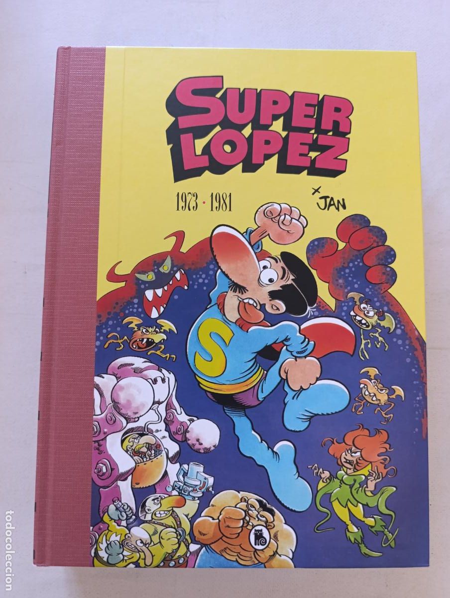 Tebeos: SUPER LOPEZ - 1973 - 1981 - EDICION COLECCIONISTA LIMITADA - JAN - TAPA DURA - BRUGUERA (248)