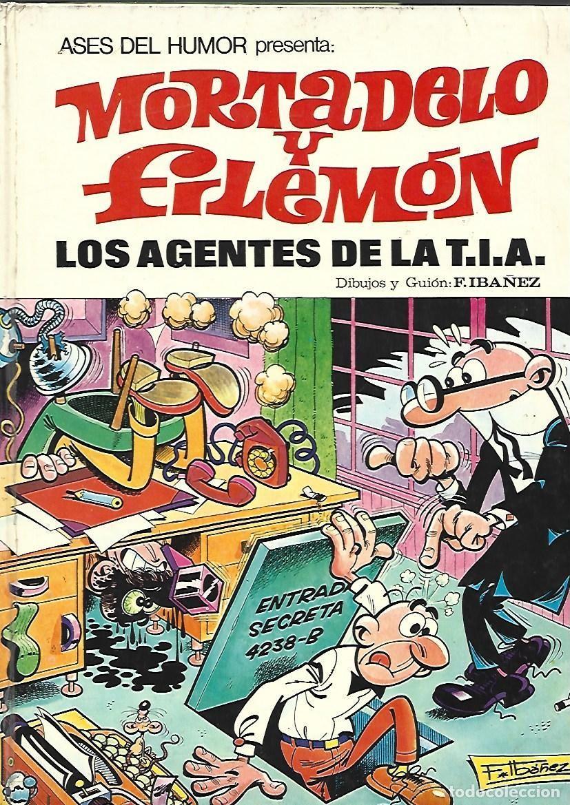 Tebeos: Ases del humor, 16, Mortadelo y filem&oacute;n: los agentes de la T.I.A., 1972, Bruguera, primera edici&oacute;n