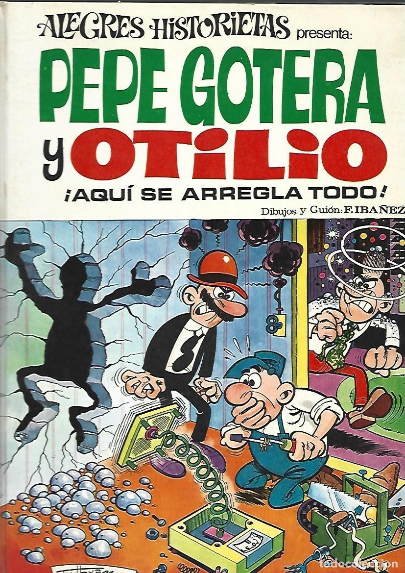 Tebeos: Alegres historietas, 5: Pepe Gotera y Otilio, 1971, Bruguera, primera edici&oacute;n, muy buen estado