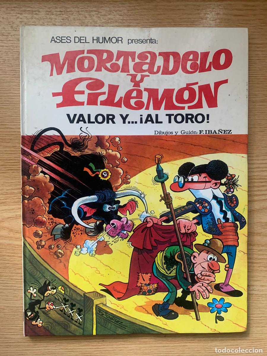 Tebeos: Mortadelo y Filem&oacute;n Ases del Humor n&ordm; 4: Valor y al Toro