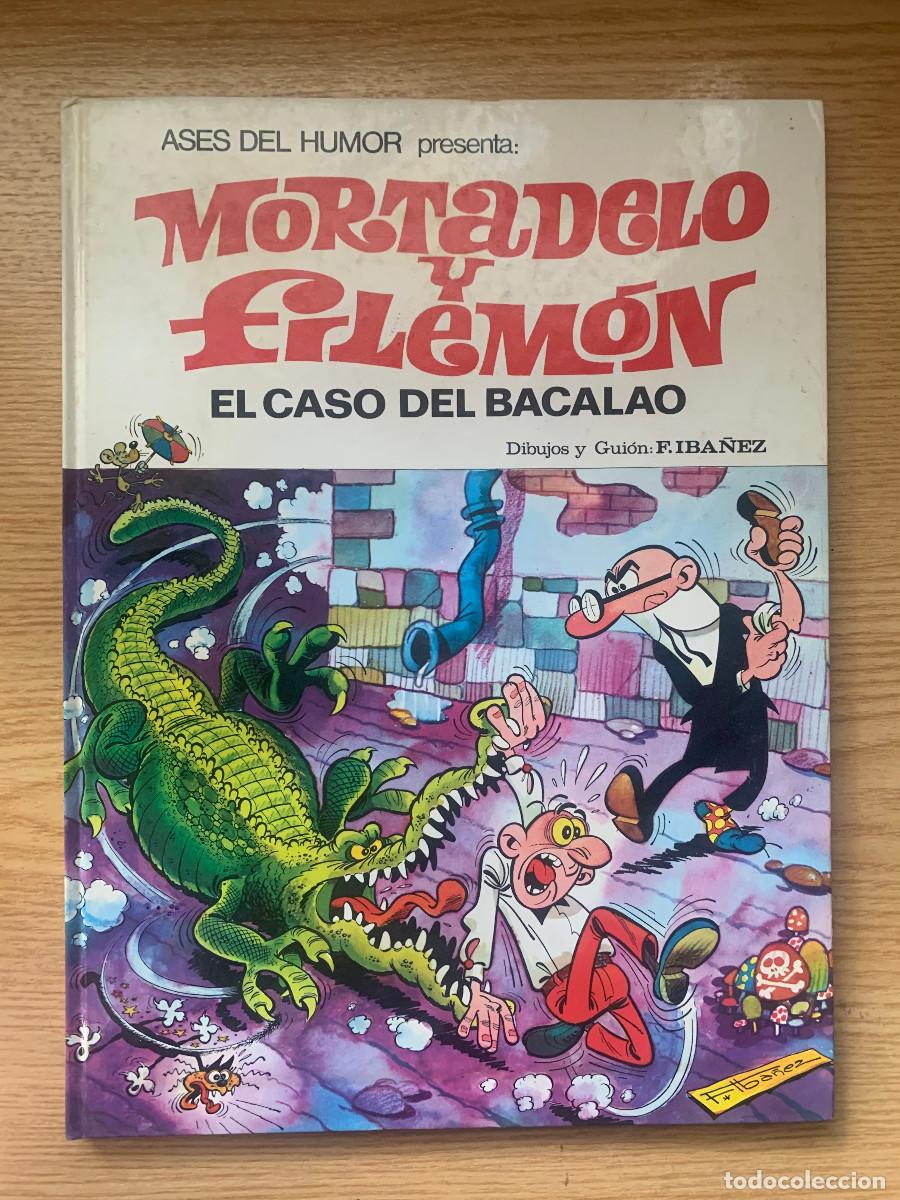 Tebeos: Mortadelo y Filem&oacute;n Ases del Humor n&ordm; 5: El Caso del Bacalao - Buen Estado