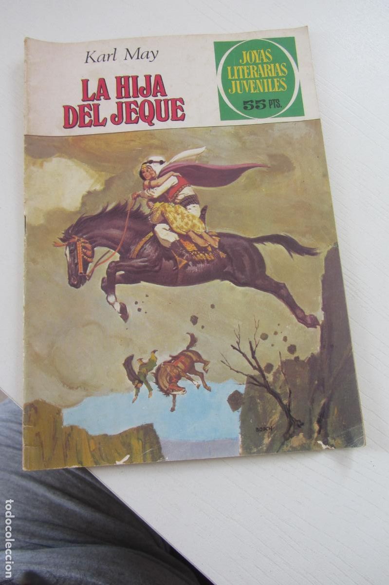 Tebeos: JOYAS LITERARIAS N&ordm; 243 LA HIJA DEL JEQUE (BRUGUERA) PRIMERA EDICION ARX379