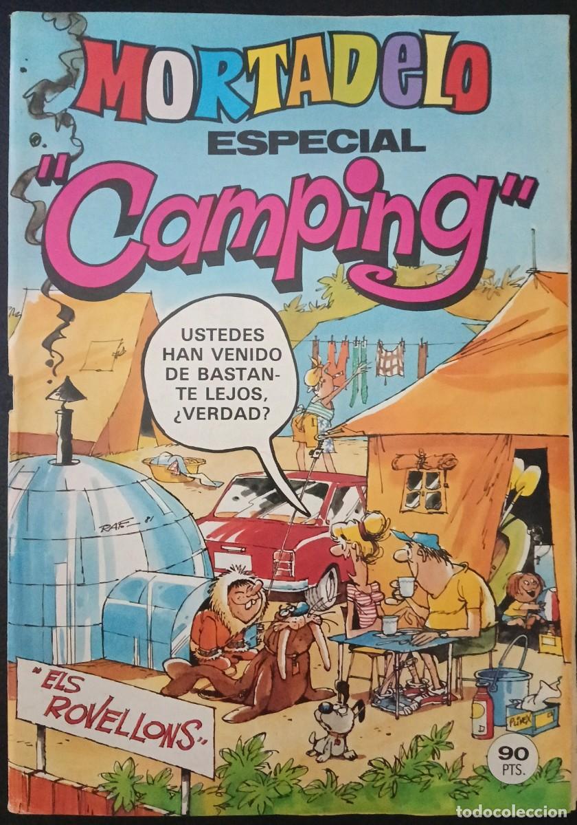 Tebeos: MORTADELO ESPECIAL-BRUGUERA- N&ordm; 113 -CAMPING-SIR TIM-J. VIVAs-SERNA-PORTO-1981-BUENO-ESCASO-VEA-1730