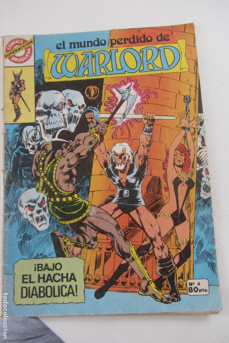 Tebeos: EL MUNDO PERDIDO DE WARLORD N &ordm; 4 COMICS BRUGUERA ARX22