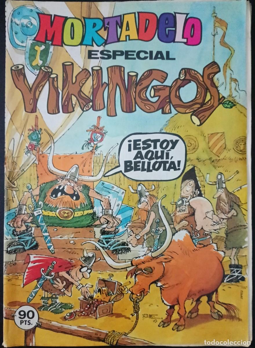 Tebeos: MORTADELO ESPECIAL-BRUGUERA- N&ordm; 120 -VIKINGOS-CORSARIO DE HIERRO-AMBR&Oacute;S-HARALD-GIOVANNINI-1981-1731