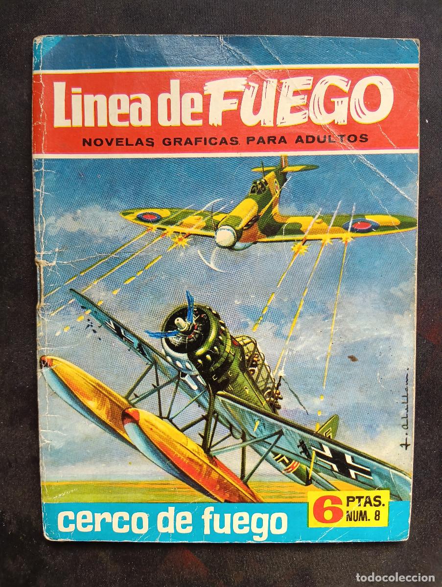 Tebeos: Linea de Fuego n&ordm; 8. Editorial Bruguera