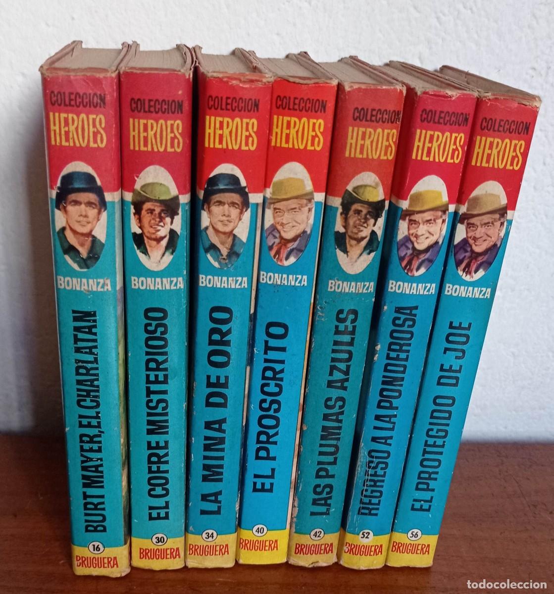 Tebeos: LOTE 7 LIBROS BONANZA EDITOTIAL BRUGUERA
