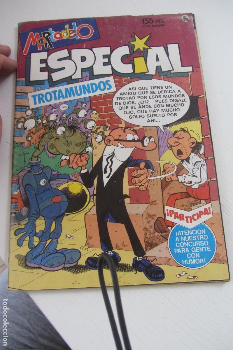 Tebeos: MORTADELO ESPECIAL - N&ordm; 211 - TROTAMUNDOS - 1986 - BRUGUERA arx21