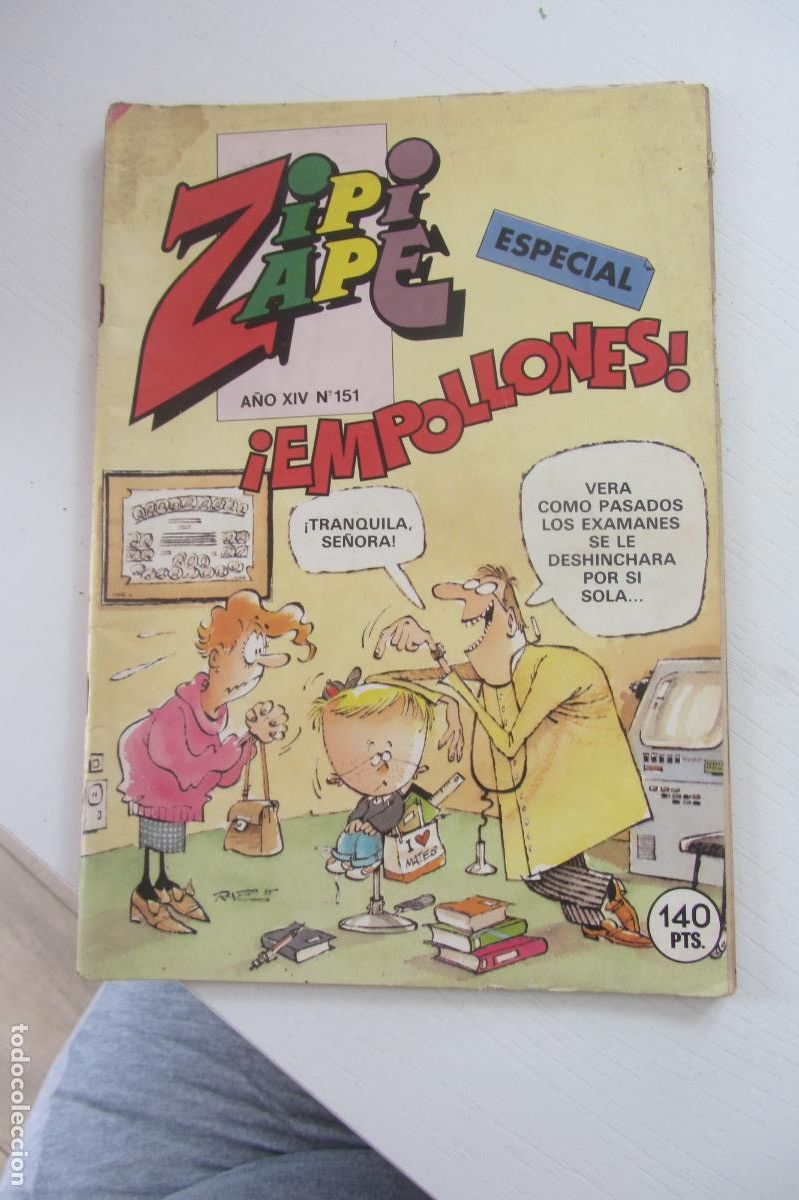 Tebeos: ZIPI Y ZAPE ESPECIAL EMPOLLONES N&ordm; 151 - BRUGUERA 1985 arx21