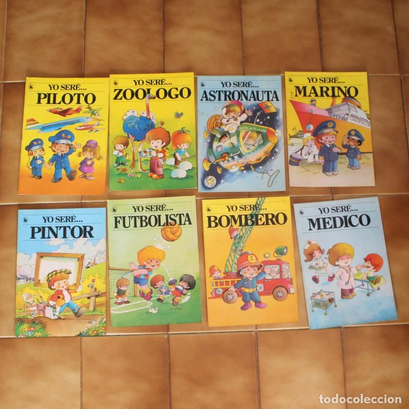 Tebeos: LOTE YO SERE&hellip; JAN CRIS BRUGUERA COLECCI&Oacute;N COMPLETA 8 NUMEROS 1986 ASTRONAUTA BOMBERO MEDICO FUTBOLIS