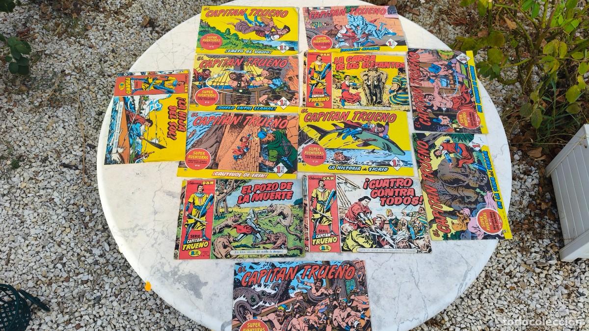 Tebeos: Lot de 13 comics Captain trueno ann&eacute;e 60 tr&egrave;s bon &eacute;tat