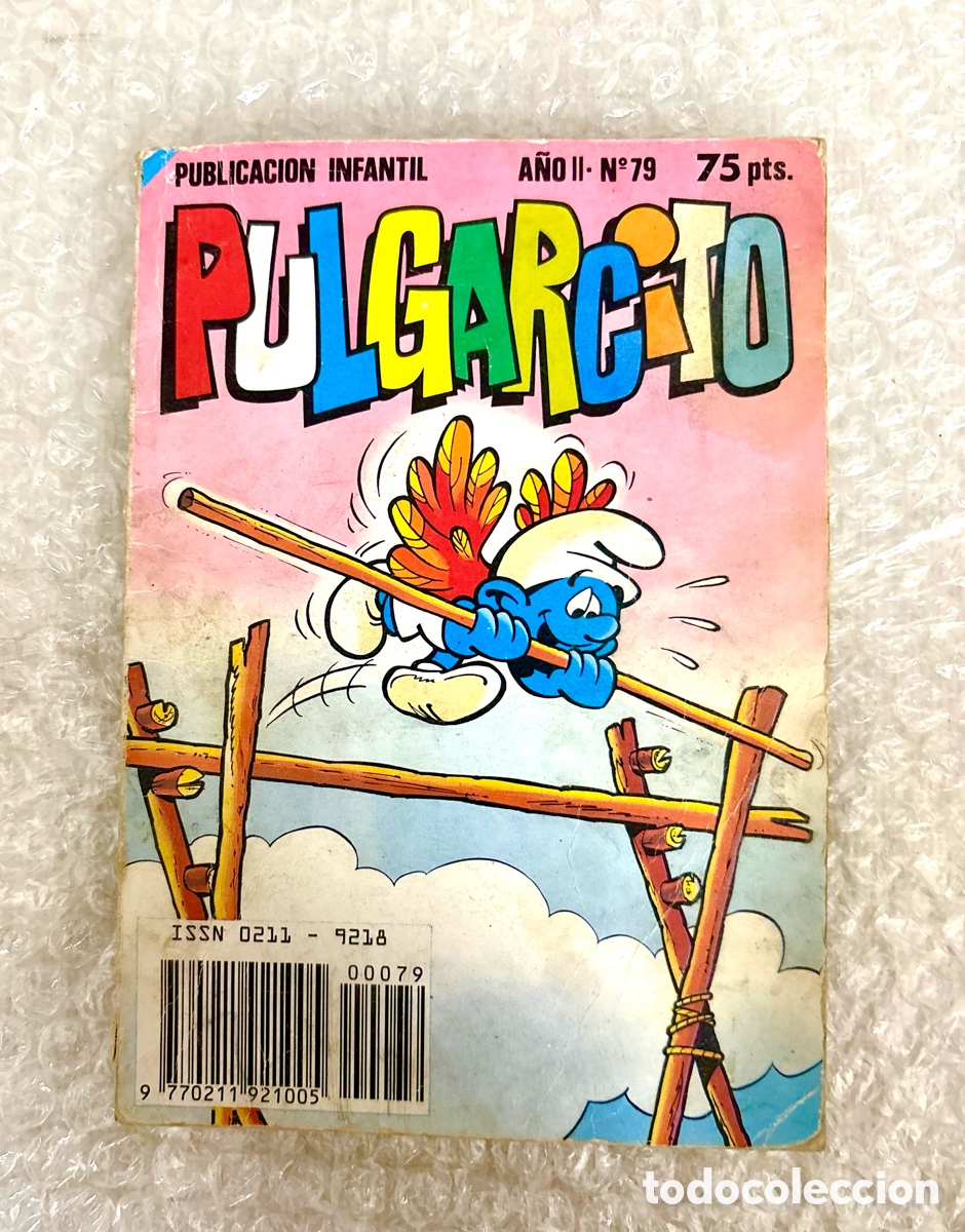 Tebeos: Revista Pulgarcito N&ordm; 79 - Editorial Bruguera (Noviembre 1982) - Los Pitufos / Tom y Jerry
