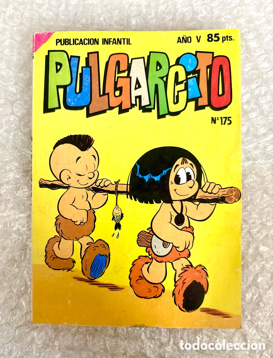 Tebeos: Revista Pulgarcito N&ordm; 175 - Editorial Bruguera (Abril 1985) - Goliat / Tint&iacute;n / Mafalda