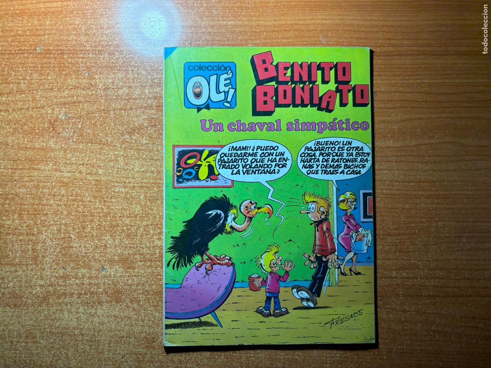 Tebeos: COLECCI&Oacute;N OL&Eacute; N&ordm; 8 BENITO BONIATO EDITORIAL BRUGUERA