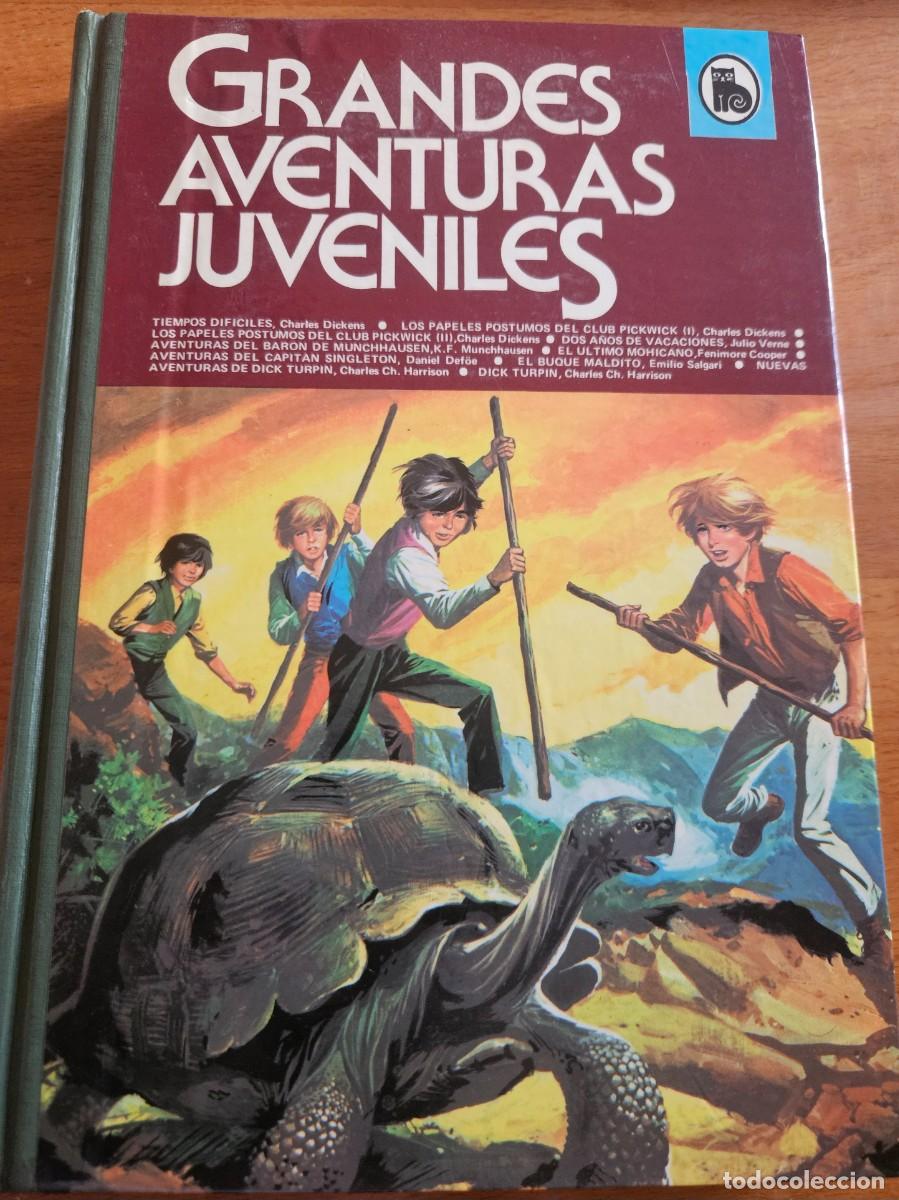 Tebeos: Grandes aventuras juveniles - Bruguera mexicana - 1&ordf; edici&oacute;n 1981 - Dickens Salgari Verne Defoe