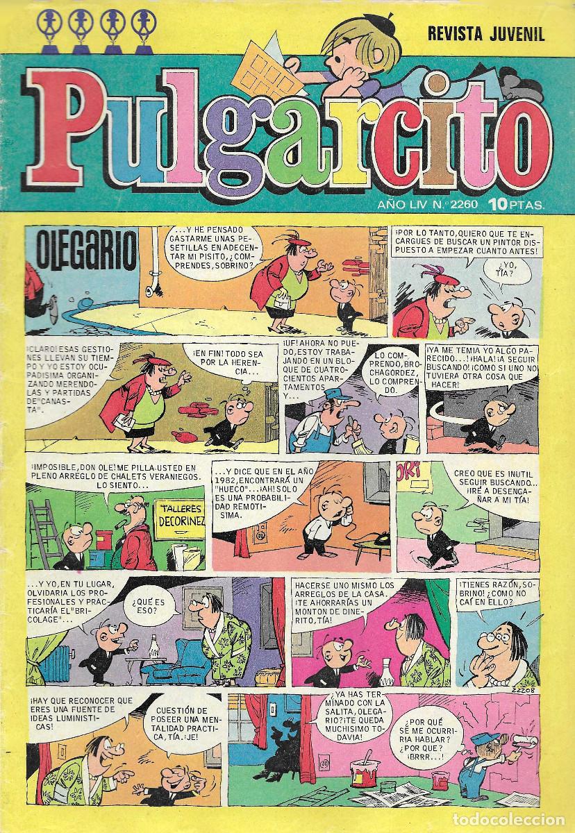 Tebeos: Revista Juvenil PULGARCITO. N&ordm; 2260