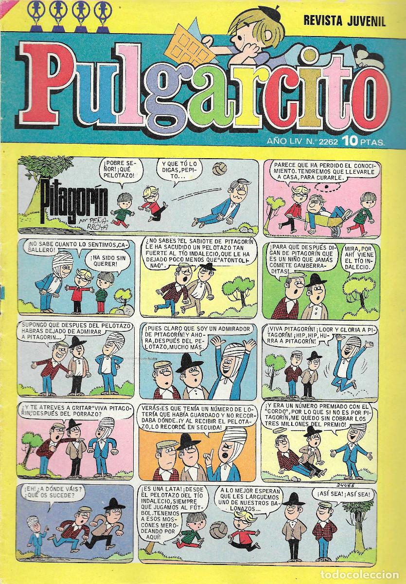 Tebeos: Revista Juvenil PULGARCITO. N&ordm; 2262