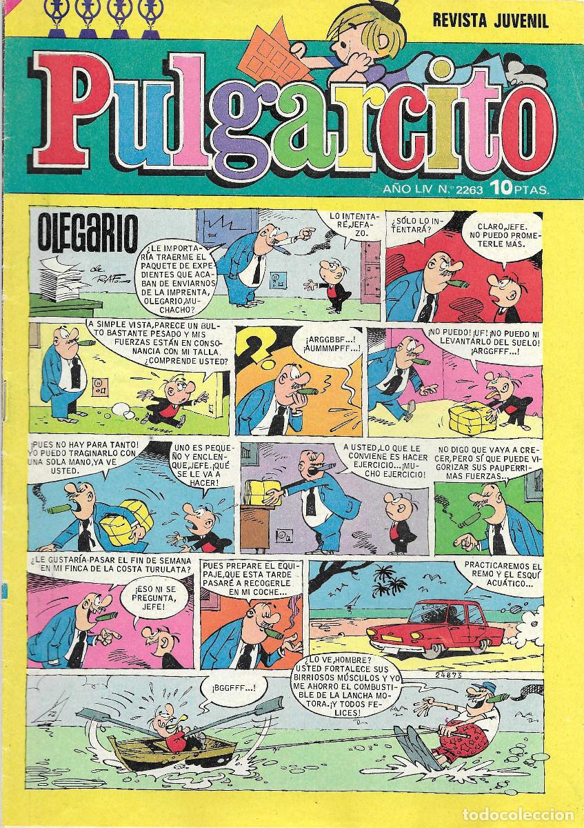 Tebeos: Revista Juvenil PULGARCITO. N&ordm; 2263