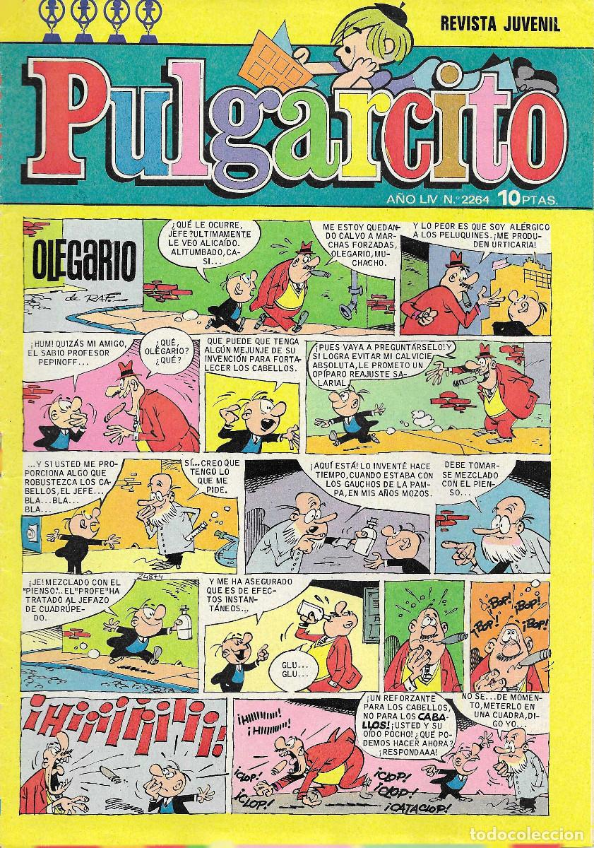 Tebeos: Revista Juvenil PULGARCITO. N&ordm; 2264