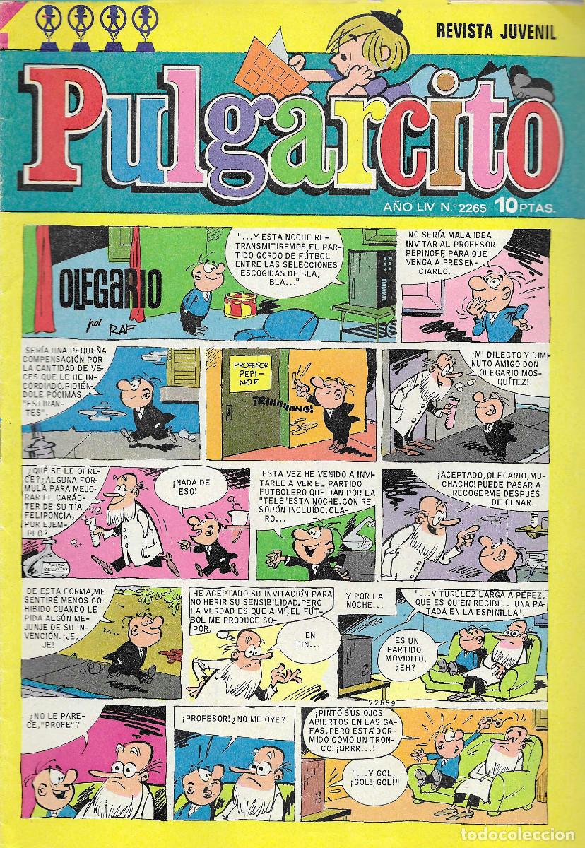 Tebeos: Revista Juvenil PULGARCITO. N&ordm; 2265