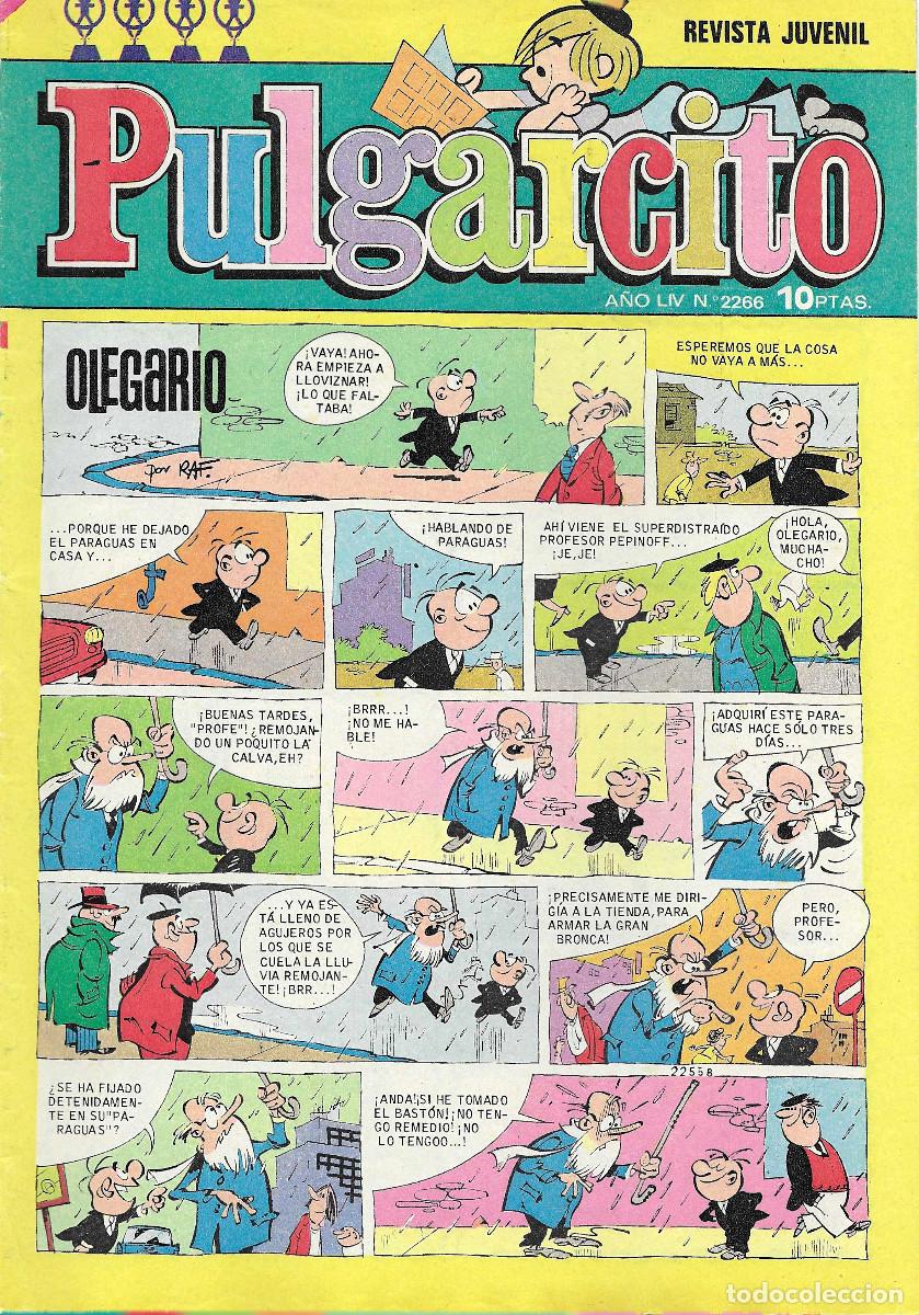 Tebeos: Revista Juvenil PULGARCITO. N&ordm; 2266