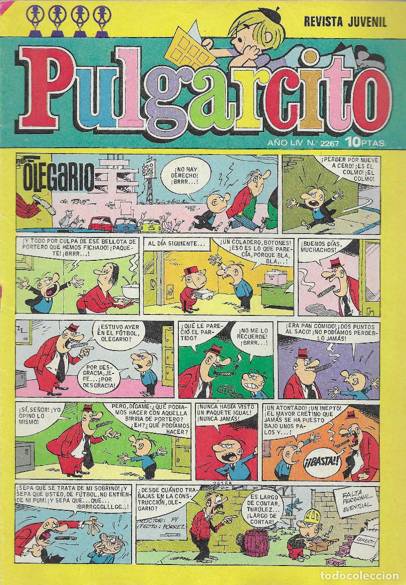 Tebeos: Revista Juvenil PULGARCITO. N&ordm; 2267
