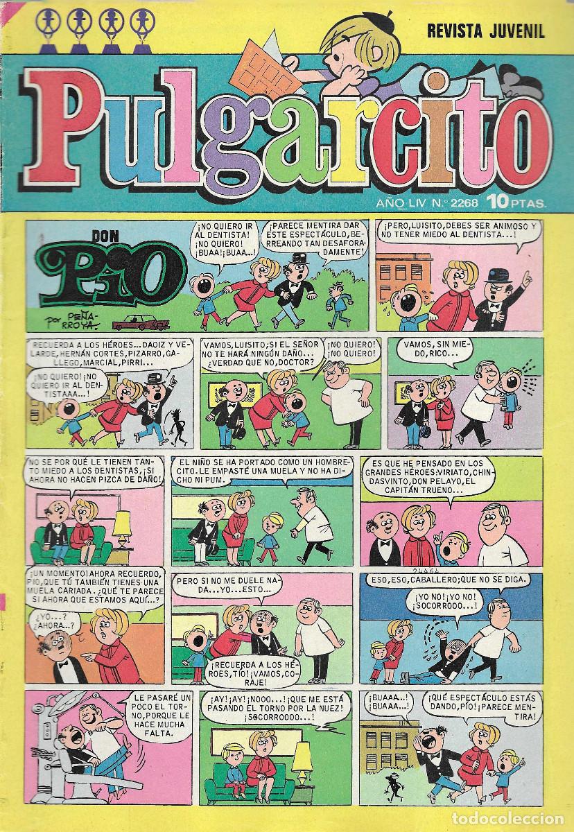 Tebeos: Revista Juvenil PULGARCITO. N&ordm; 2268