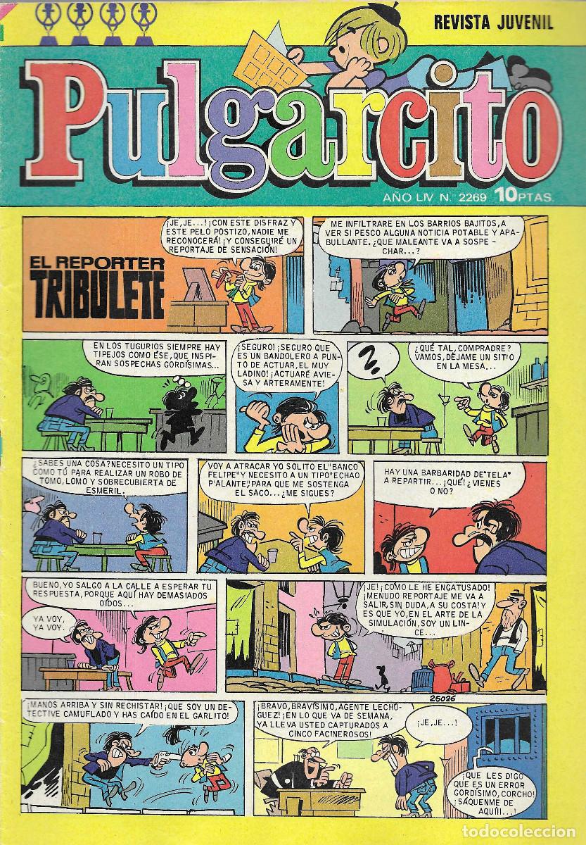 Tebeos: Revista Juvenil PULGARCITO. N&ordm; 2269