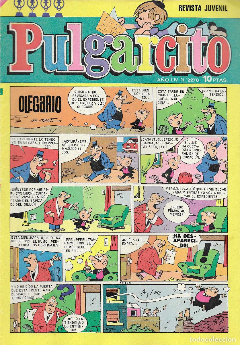 Tebeos: Revista Juvenil PULGARCITO. N&ordm; 2270