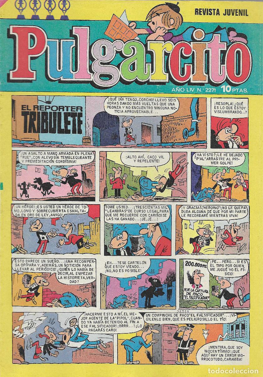Tebeos: Revista Juvenil PULGARCITO. N&ordm; 2271