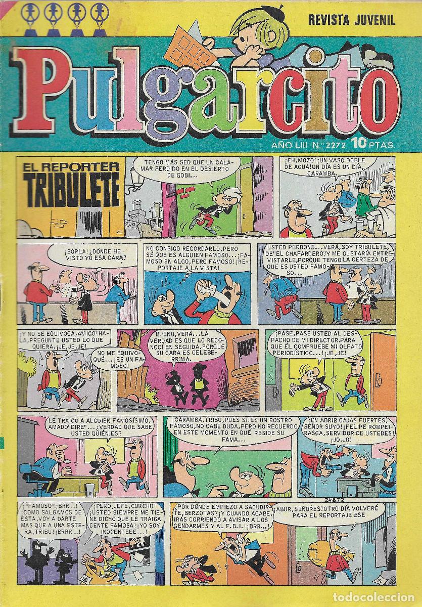 Tebeos: Revista Juvenil PULGARCITO. N&ordm; 2272
