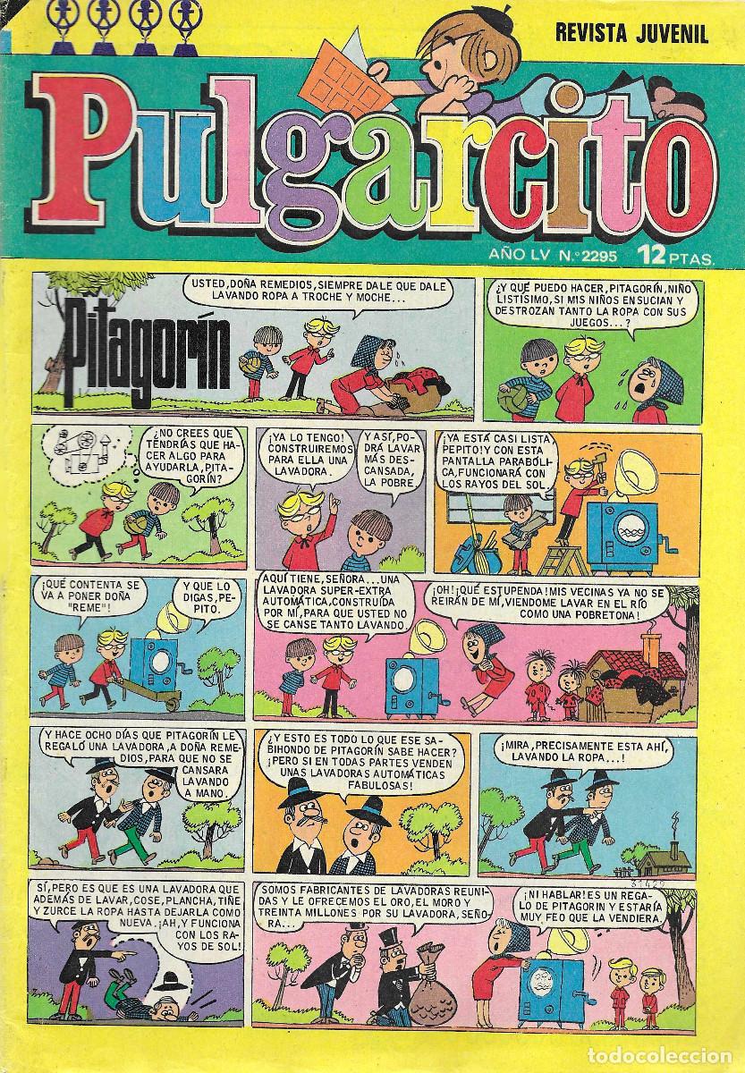 Tebeos: Revista Juvenil PULGARCITO. N&ordm; 2295