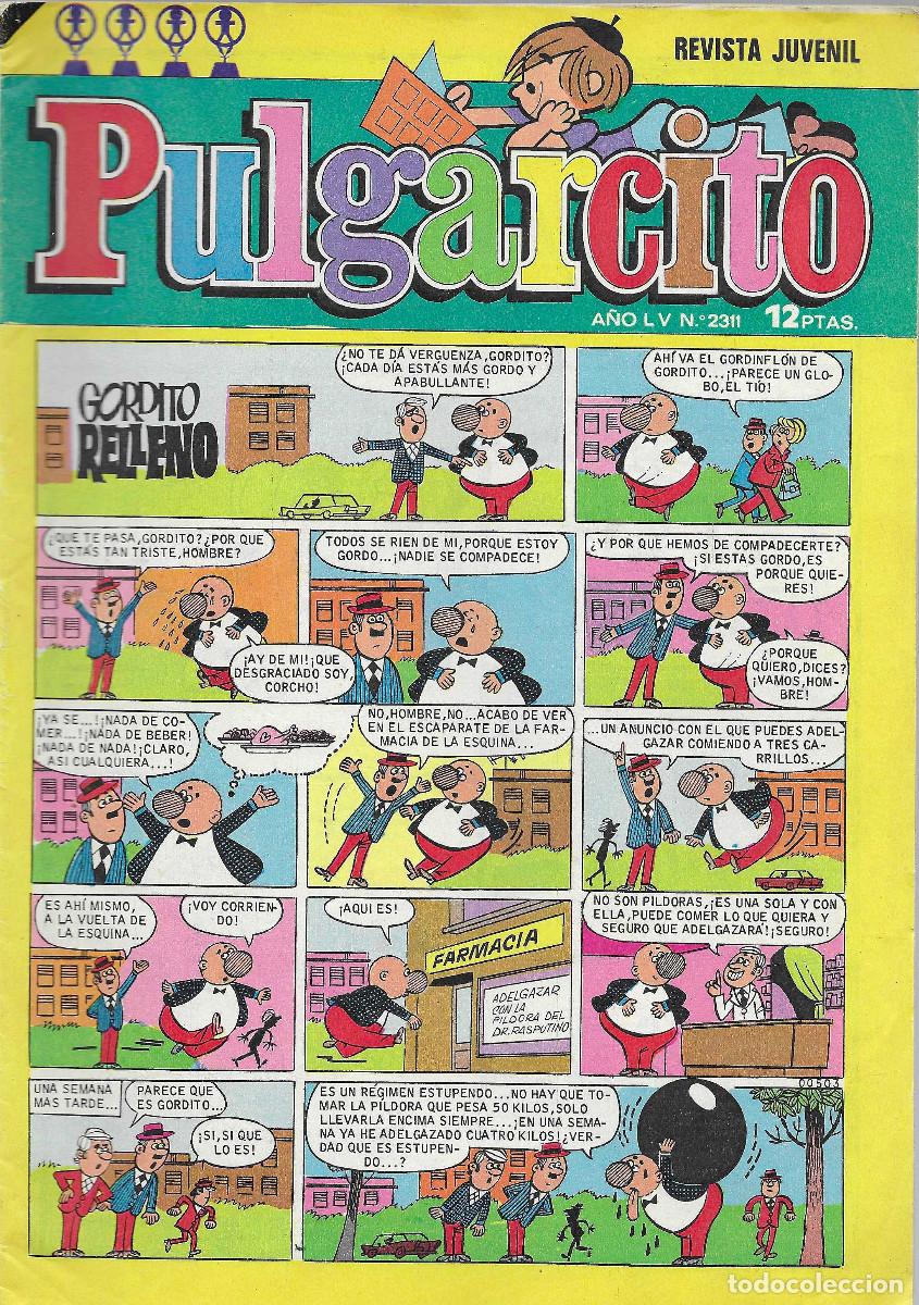Tebeos: Revista Juvenil PULGARCITO. N&ordm; 2311