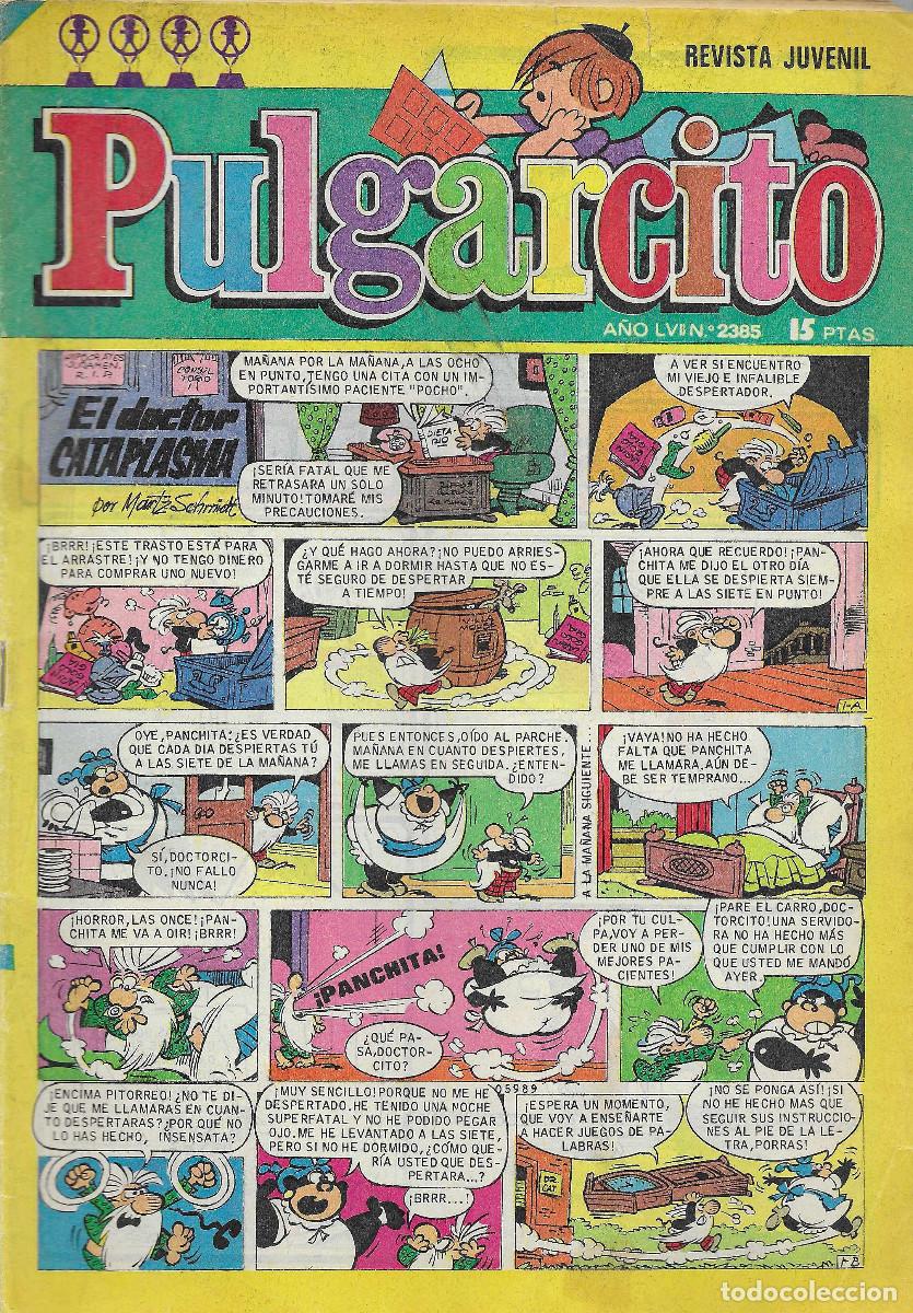 Tebeos: Revista Juvenil PULGARCITO. N&ordm; 2385
