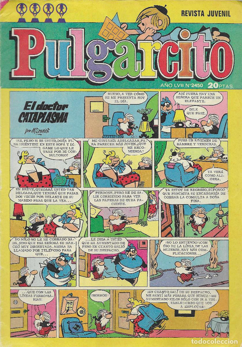 Tebeos: Revista Juvenil PULGARCITO. N&ordm; 2450