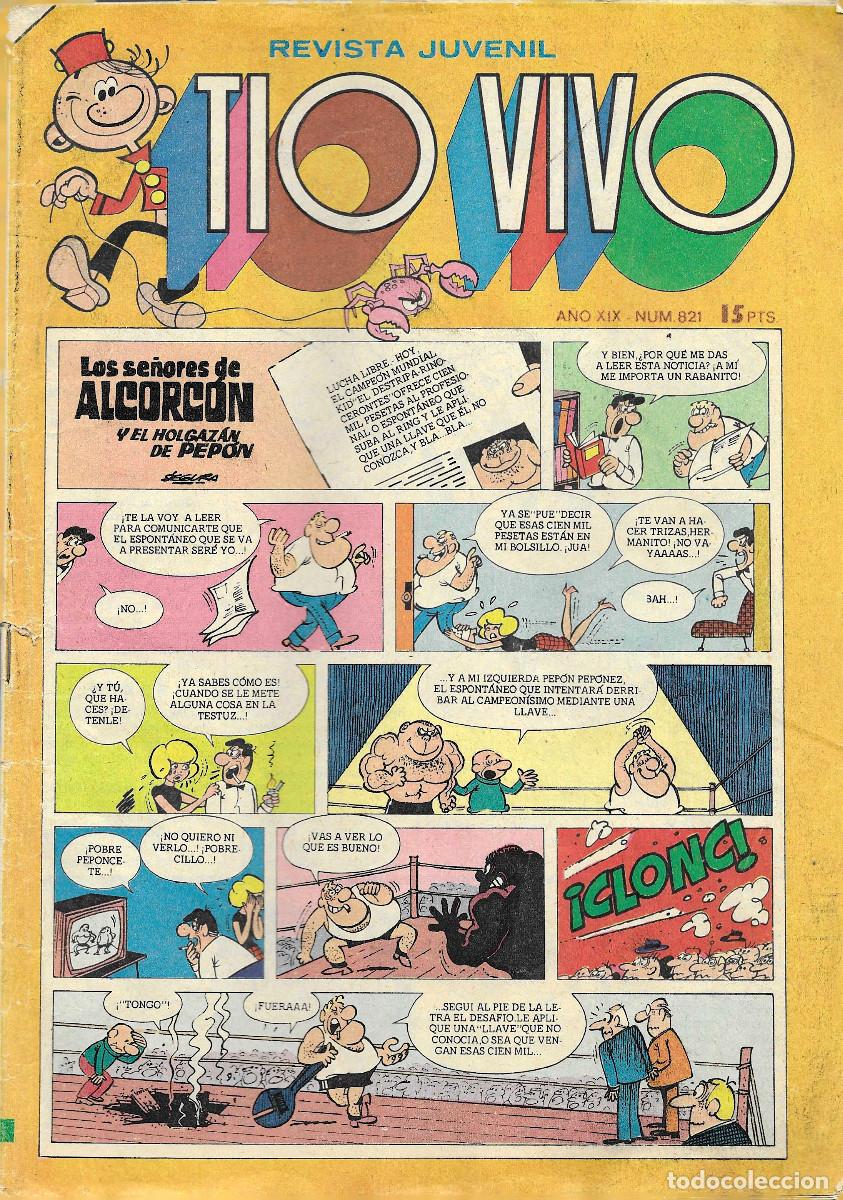 Tebeos: Revista Juvenil TIO VIVO. N&ordm; 824