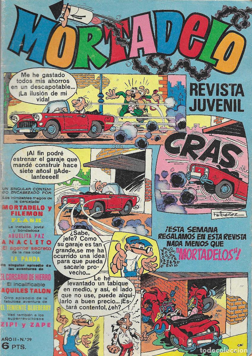 Tebeos: Revista Juvenil MORTADELO. N&ordm; 29