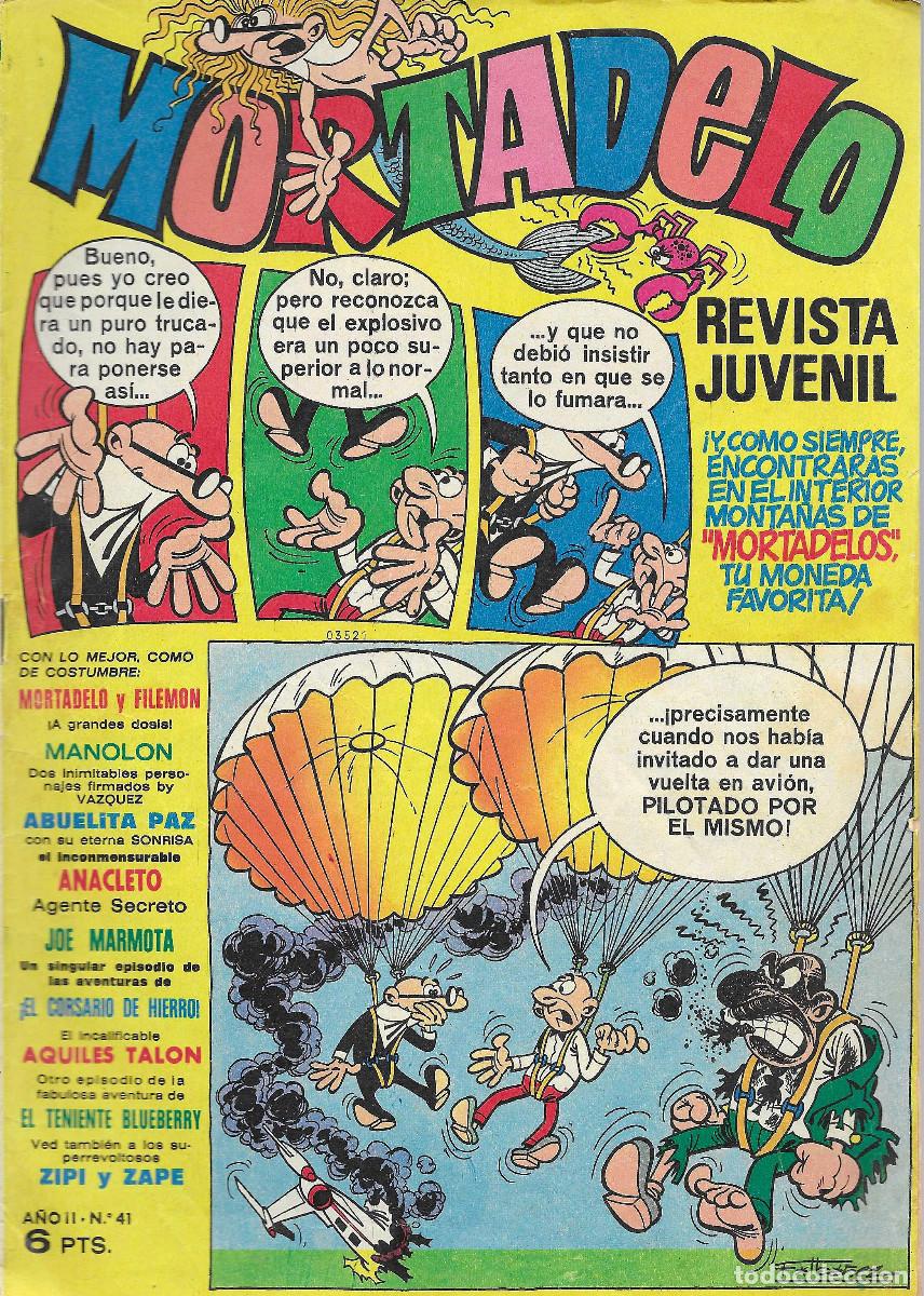 Tebeos: Revista Juvenil MORTADELO. N&ordm; 41
