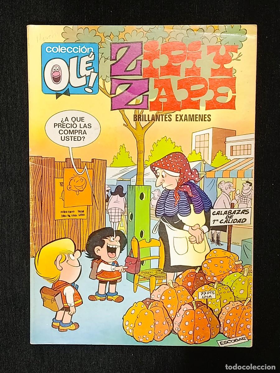 Tebeos: COLECCI&Oacute;N OLE, ZIPI Y ZAPE, BRILLANTES EX&Aacute;MENES, 1&ordm; EDICION, BRUGERA, A&Ntilde;O 1976, BUEN ESTADO.