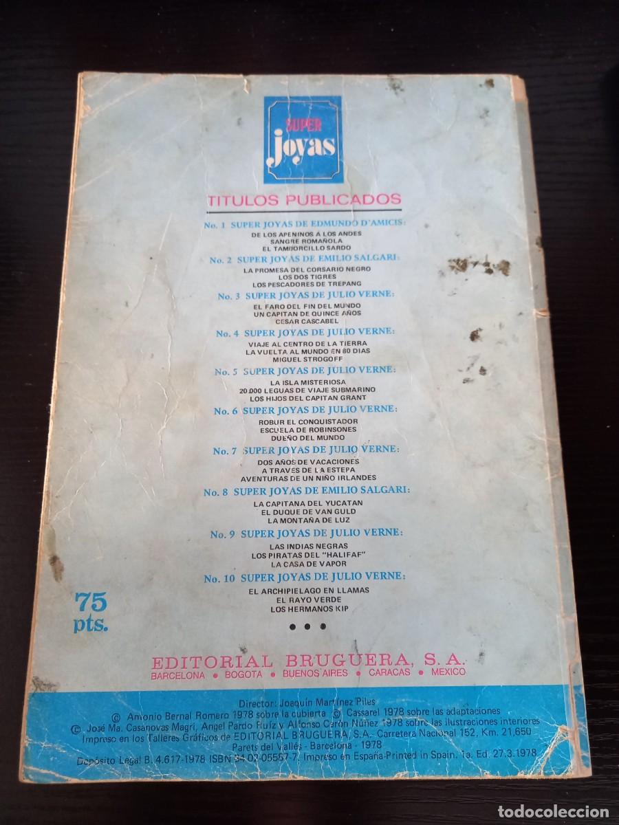 Tebeos: Super Joyas n&ordm; 9 de Julio Verne - Foto 2