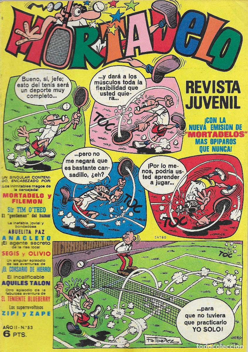 Tebeos: Revista Juvenil MORTADELO. N&ordm; 53