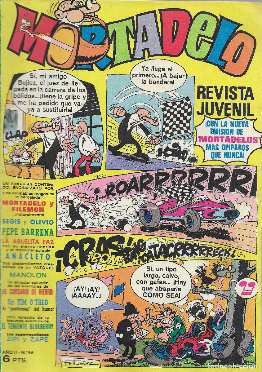 Tebeos: Revista Juvenil MORTADELO. N&ordm; 56