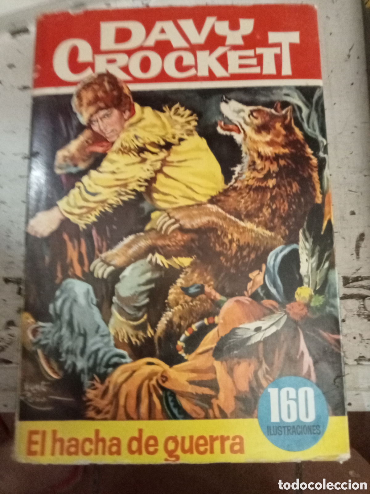 Tebeos: DAVY CROCKETT EL HACHA DE GUERRA COLECCI&Oacute;N H&Eacute;ROES N&ordm; 27