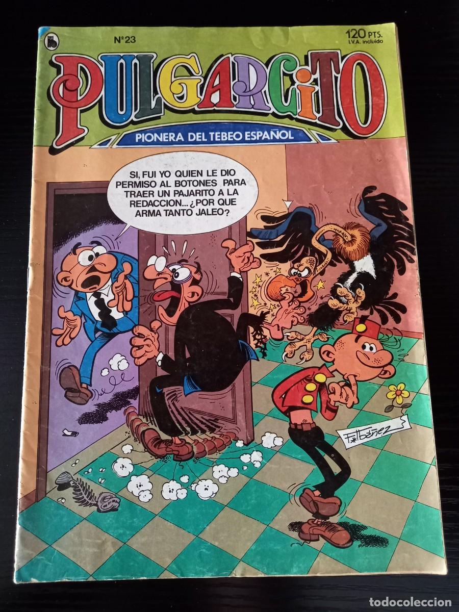 Tebeos: Pulgarcito n&ordm; 23 (Bruguera)