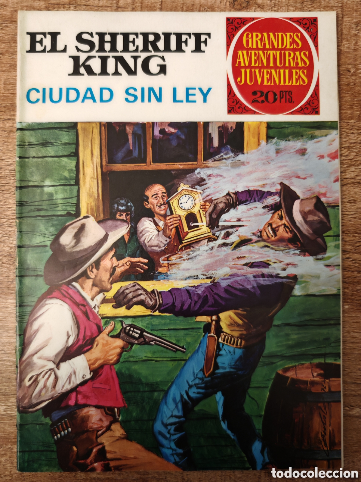 Tebeos: El Sheriff King n&deg;18. Ciudad sin ley. Bruguera